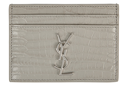 YSL Mono Card Holder, front view